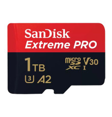 Карта памяти microSD 1TB SanDisk Extreme Pro SDSQXCD-1T00-GN6MA Class 10 UHS I, без адаптера