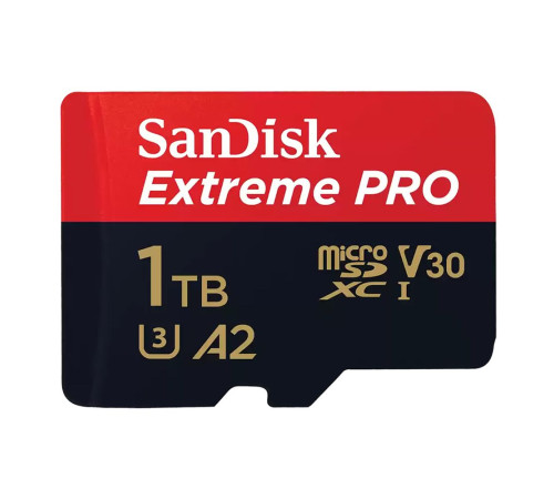 Карта памяти microSD 1TB SanDisk Extreme Pro SDSQXCD-1T00-GN6MA Class 10 UHS I, без адаптера