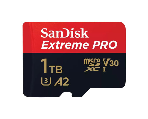 Карта памяти microSD 1TB SanDisk Extreme Pro SDSQXCD-1T00-GN6MA Class 10 UHS I, без адаптера