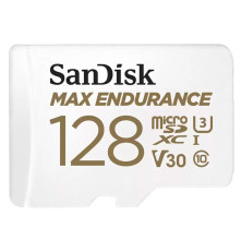 Карта памяти microSDXC 128GB SanDisk MAX ENDURANCE SDSQQVR-128G-GN6IA Class 10 U3 V3, с адаптером