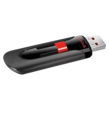 USB накопитель 64GB SanDisk Cruzer Glide USB 2.0, черный/красный