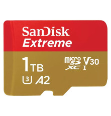 Карта памяти microSD 1TB SanDisk Extreme SDSQXAV-1T00-GN6MN Class 10 UHS I, без адаптера