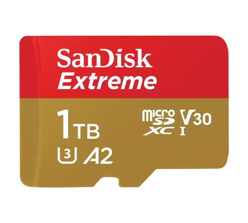 Карта памяти microSD 1TB SanDisk Extreme SDSQXAV-1T00-GN6MN Class 10 UHS I, без адаптера