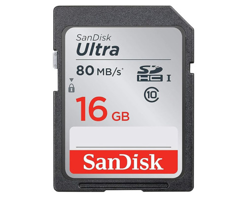 Карта памяти SDHC 16GB SanDisk Ultra Class 10 UHS-I Карта памяти SDHC 16GB SanDisk Ultra Class 10 UHS-I
