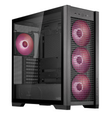 Корпус ASUS TUF GAMING GT302 TG ARGB BLACK (90DC00I0-B19000) GT302/ARGB FANS/BLK