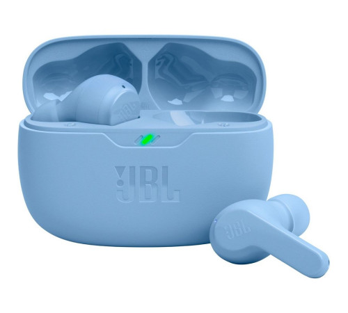 Гарнитура беспроводная JBL WAVE BEAM, синий