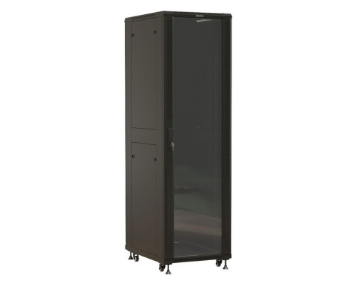 Шкаф Hyperline TTBR-4261-DD-RAL9004, черный Шкаф Hyperline TTBR-4261-DD-RAL9004, черный