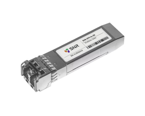 Трансивер SNR Модуль SFP+, FC 16Gb, 100м (5dB), 850нм (SNR-SFP+16-SR)