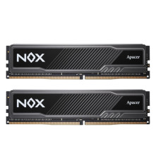 Модуль оперативной памяти Apacer 32GB NOX DDR4 3600Mhz DIMM DDR4 w/HS RP-K2 Kit (2x16GB), 1.35V, 1024x8