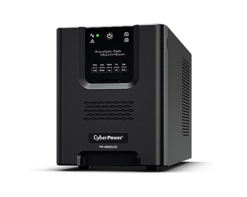 Источник бесперебойного питания CyberPower PR1000ELCD, черный Источник бесперебойного питания CyberPower PR1000ELCD, черный