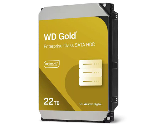 Жесткий диск 22TB Western Digital Gold WD221KRYZ Жесткий диск 22TB Western Digital Gold WD221KRYZ
