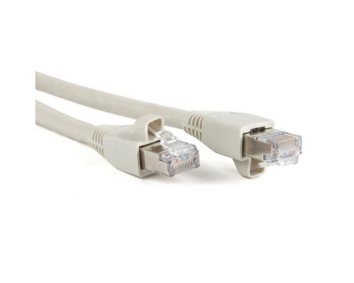 Патч-корд Hyperline F/UTP, экранированный, Cat.6a, LSZH, 2 м, серый Патч-корд Hyperline F/UTP, экранированный, Cat.6a, LSZH, 2 м, серый
