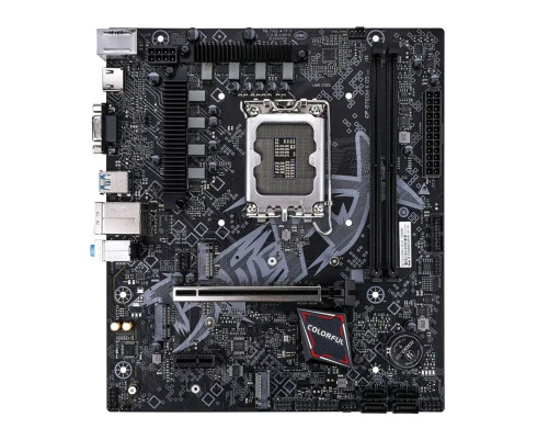 Материнская плата Colorful BATTLE-AX B760M-K D5 V20 (LGA1700) Материнская плата Colorful BATTLE-AX B760M-K D5 V20 (LGA1700)