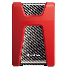 Внешний жесткий диск 2TB ADATA HD650, USB 3.1, красный/черный