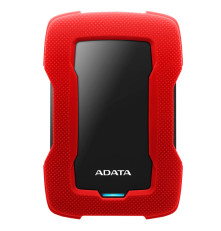 Внешний жесткий диск 1TB ADATA HD330, USB 3.1, красный/черный