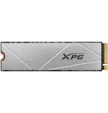 Твердотельный накопитель ADATA GAMMIX S60 BLADE, 512GB, M.2(22x80mm), NVMe, PCIe 4.0 x4, 3D NAND, R/W 4700/1700MB/s, IOPs -/-, TBW 110, DWPD 0.12, with HeatSink