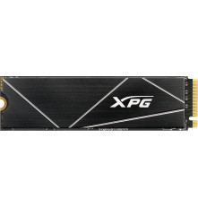 Твердотельный накопитель ADATA GAMMIX S70 BLADE, 4TB, M.2(22x80mm), NVMe, PCIe 4.0 x4, 3D TLC, R/W 7400/6600MB/s, IOPs 750 000/750 000, DRAM buffer 2048MB, TBW 2960, DWPD 0.4, with Heat Spreader