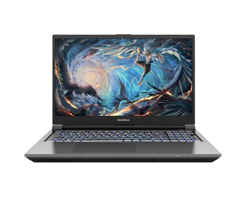 Ноутбук Colorful EVOL X15 AT23H1 Intel Core i5-12500H/16Gb/SSD512Gb/RTX4060 8Gb/15.6"/IPS/FHD/144Hz/Win11/Grey (A10205400042)
