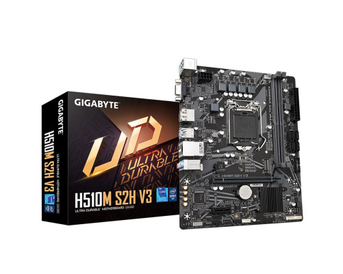 Материнская плата Gigabyte H510M S2H V3 2.0 (LGA1200) Материнская плата Gigabyte H510M S2H V3 2.0 (LGA1200)