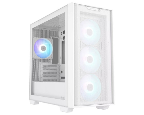 Корпус ASUS A21 PLUS WHITE /ARGB FANS/WHT/EPS Корпус ASUS A21 PLUS WHITE /ARGB FANS/WHT/EPS