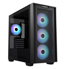 Корпус ASUS A21 PLUS TG ARGB BLACK-SI ARGB FANS/BLK/EPS