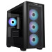 Корпус ASUS A21 PLUS TG ARGB BLACK-SI ARGB FANS/BLK/EPS