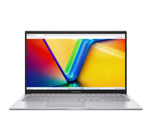 Ноутбук ASUS Vivobook 15 X1504VA-BQ1076 Intel Core i7-1355U/16Gb/512Gb/15.6"/IPS /FHD/60Hz/NoOS/Silver(90NB10J2-M01AE0)