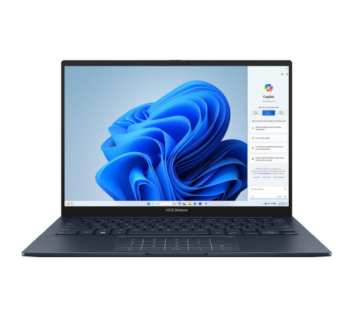 Ноутбук ASUS Zenbook 14 OLED UX3405MA-QD379W Intel Core Ultra 7 155H/16Gb/1Tb/14"/OLED /FHD+/60Hz/Win11/Blue(90NB11R1-M00ZU0)