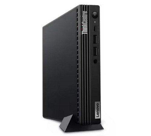 Персональный компьютер Lenovo ThinkCentre M70q Gen 4 Tiny Core i3-13100T/8Gb/SSD256Gb/ru kb/m/noOS/black (12E4SAVY01)