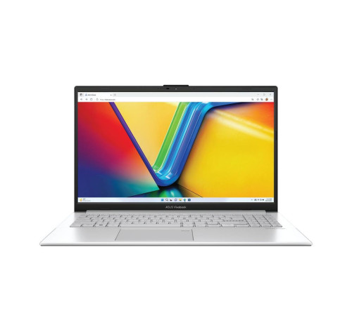 Ноутбук ASUS Vivobook Go 15 E1504GA-BQ192 Intel Core i3-N305/8Gb/SSD256Gb/15.6"/IPS/FHD/1920x1080/60Hz/NoOS/Silver (90NB0ZT1-M00XC0)