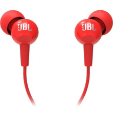 Гарнитура беспроводная JBL C100S, красный