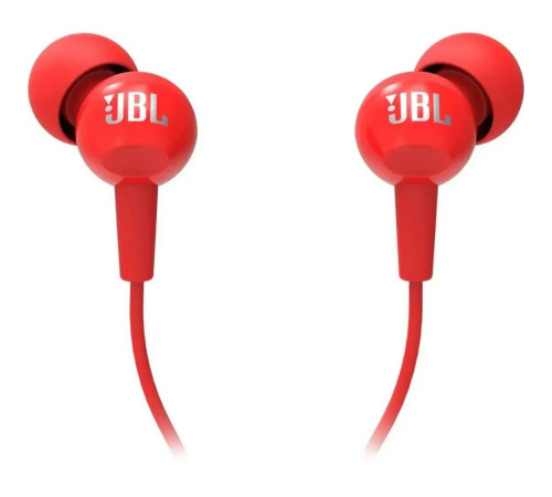Гарнитура беспроводная JBL C100S, красный