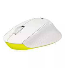 Мышь беспроводная Logitech M330 Silent Plus, белый