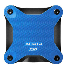 Внешний накопитель SSD 512GB ADATA SD620, USB 3.2, черный/синий