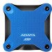 Внешний накопитель SSD 512GB ADATA SD620, USB 3.2, черный/синий
