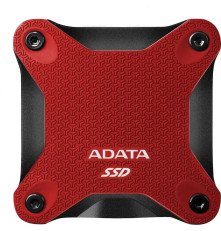 Внешний накопитель SSD 512GB ADATA SD620, USB 3.2, черный/красный
