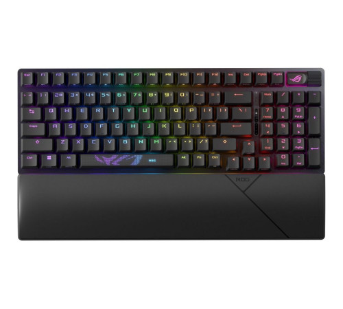 Клавиатура беспроводная игровая ASUS X901 STRIX SCOPE II 96 WL/NXSW/RU/ABS (RUS)