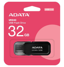 USB накопитель 32GB ADATA UV240 USB 2.0, черный