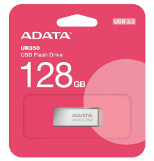 USB накопитель 128GB ADATA UR350 USB 3.2 Gen1, белый