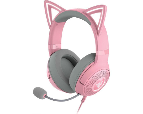 Гарнитура проводная Razer Kraken Kitty V2, розовый Гарнитура проводная Razer Kraken Kitty V2, розовый