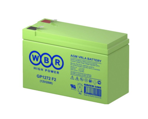 Аккумуляторная батарея WBR GP1272 F2 (12V28W) Аккумуляторная батарея WBR GP1272 F2 (12V28W)