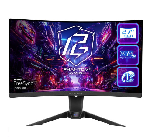 Монитор ASRock Phantom Gaming PG27QRT2A (27")