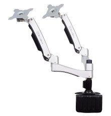 Кронштейн для монитора Silverstone SST-ARM22SC, серебристый/черный