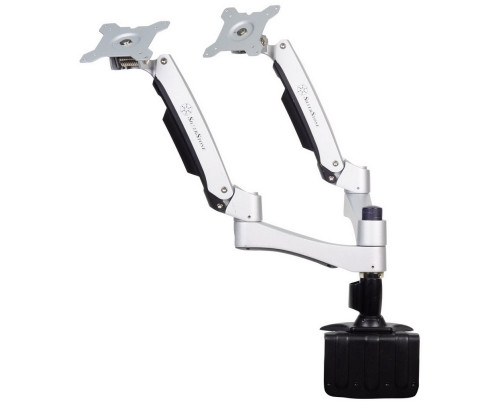 Кронштейн для монитора Silverstone SST-ARM22SC, серебристый/черный Кронштейн для монитора Silverstone SST-ARM22SC, серебристый/черный