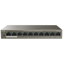 Коммутатор Tenda TEF1110P-8-63W, черный