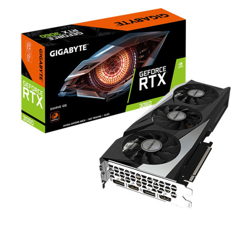 Видеокарта Gigabyte RTX3060 GAMING 12GB, GDDR6X/256-bit