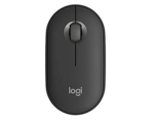 Мышь беспроводная Logitech Pebble M350S, темно-серый Мышь беспроводная Logitech Pebble M350S, темно-серый