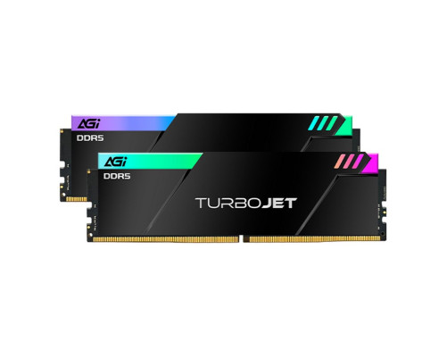 Модуль оперативной памяти AGI 32GB DDR5 6800MHz OC UDIMM RGB CL34, kit 16gb*2, HEATSINK- Turbojet+RGB lightbar Модуль оперативной памяти AGI 32GB DDR5 6800MHz OC UDIMM RGB CL34, kit 16gb*2, HEATSINK- Turbojet+RGB lightbar