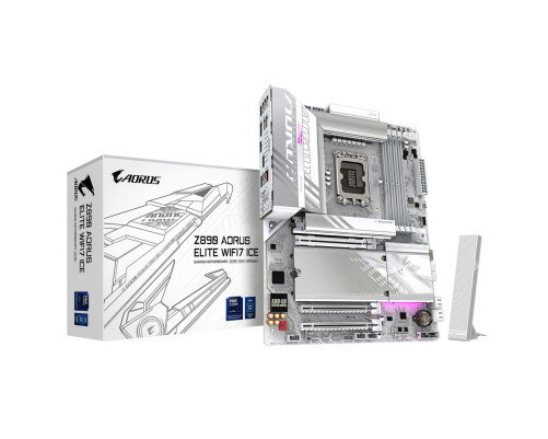 Материнская плата Gigabyte Z890 AORUS ELITE WF7 ICE (LGA1851)