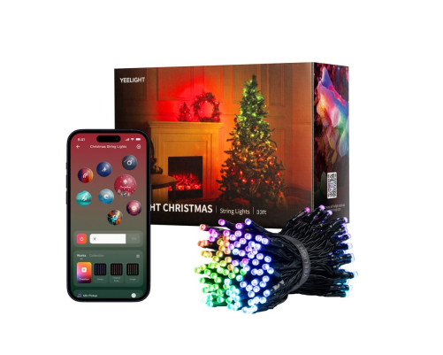 Умная  гирлянда Yeelight, 200 ламп, 20 м, RGBIC+ BLE